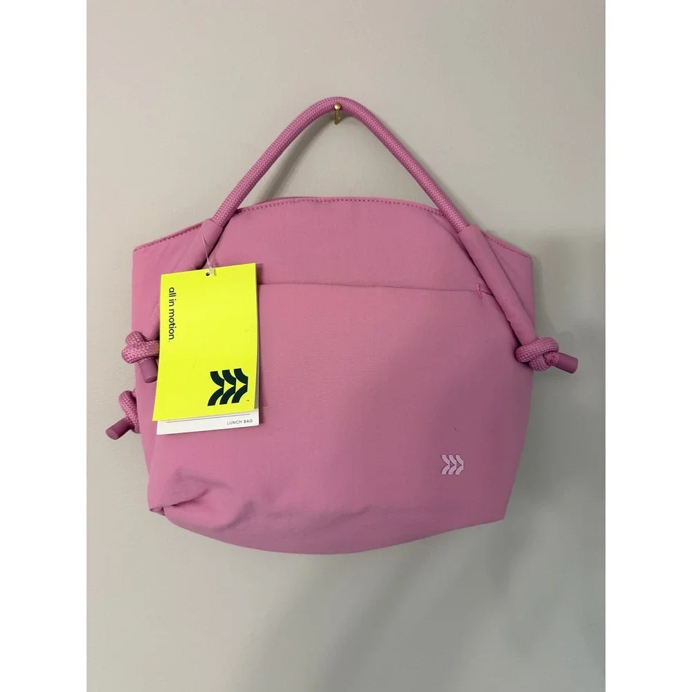 All In Motion Lunch Tote Bag Womens OS Pink Fashion Insulated NWT